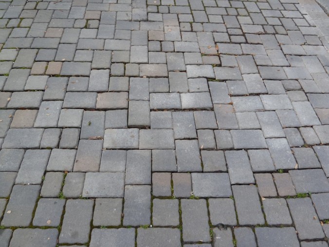 Floor made of Small Paving Stones