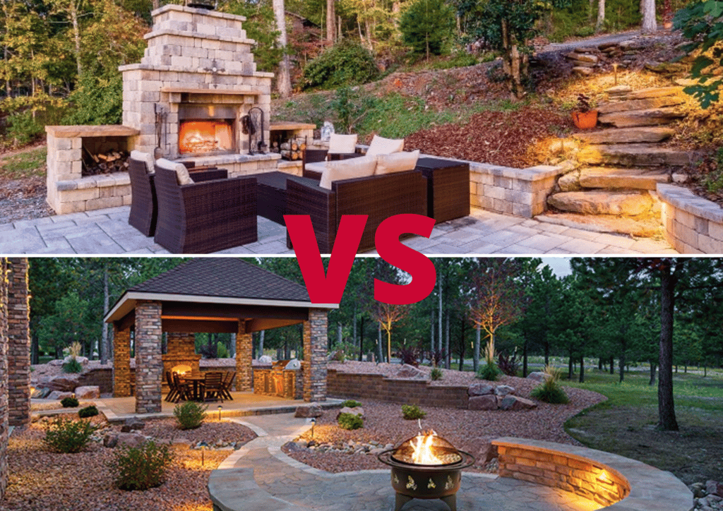 Fireplace vs Fire Pit