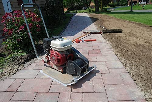 Compact Pavers With a Plate Compactor
