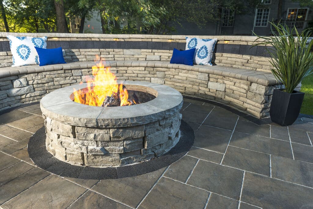 can i use paver sand for a fire pit